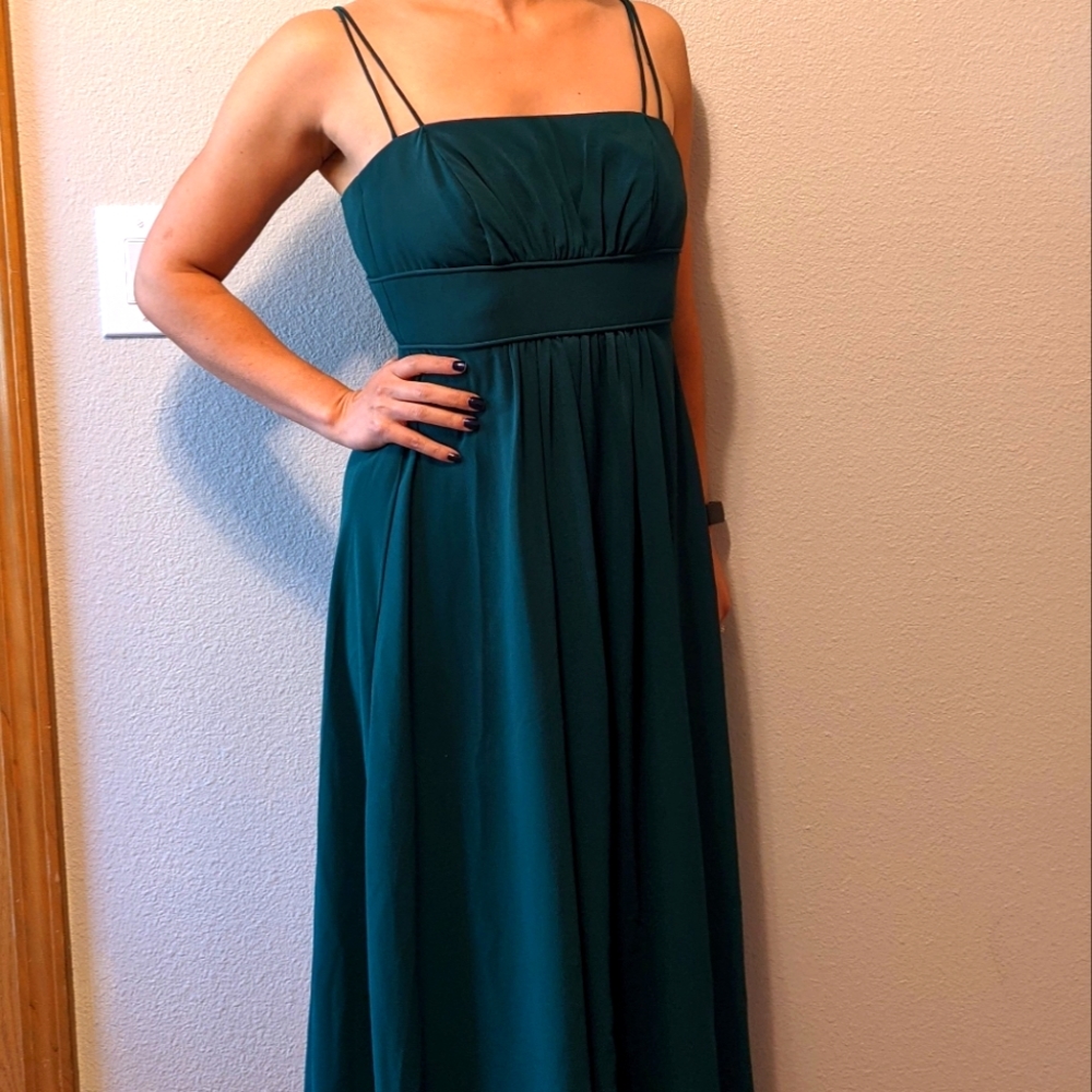 After Six Double Strap Gown Style 6525